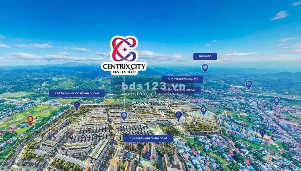 Centrix city Đại Phúc Tâm điểm sống mới tại Đại Từ