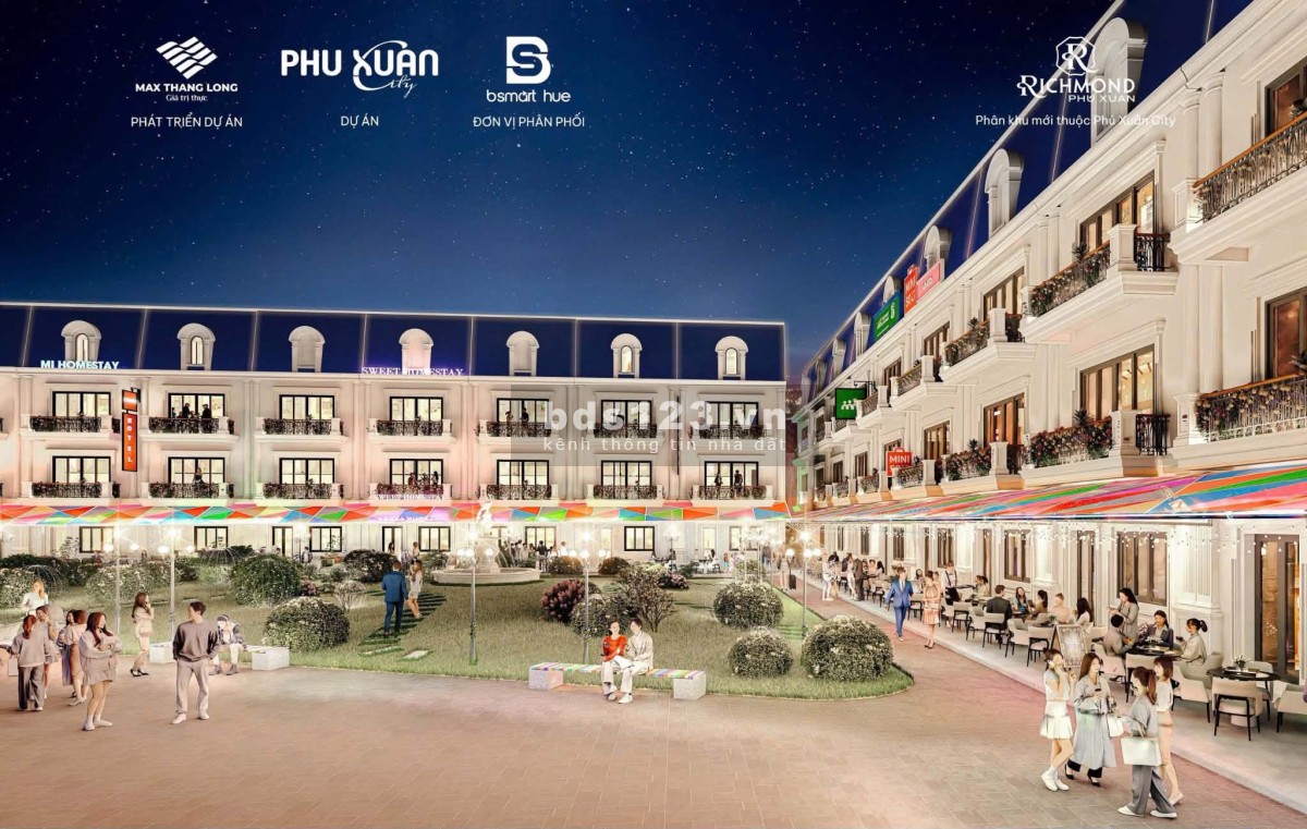 MỞ BÁN 40 CĂN SHOPHOUSE NGAY MẶT TIỀN NGUYỄN LỘ TRẠCH HUẾ