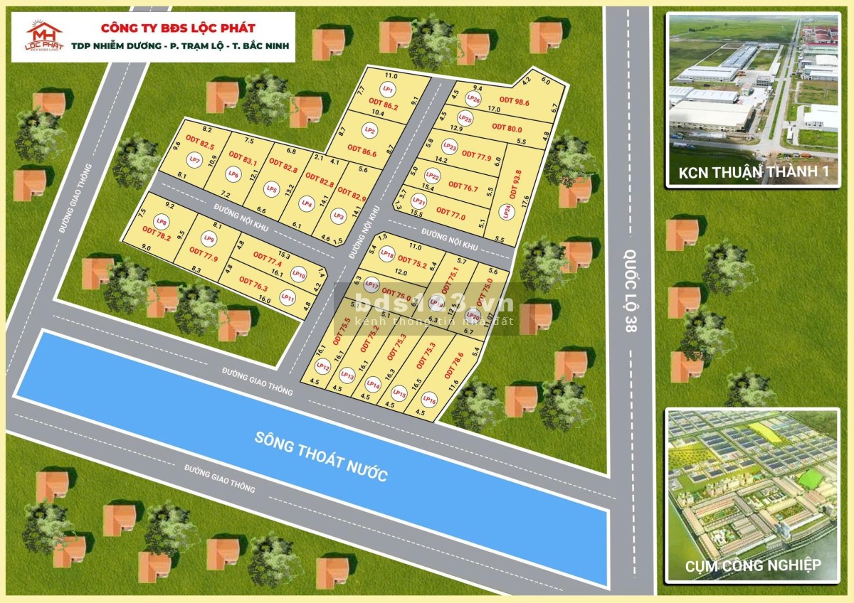 CHÍNH THỨC RA HÀNG 26 LÔ NHIỄM DƯƠNG – TRẠM LỘ