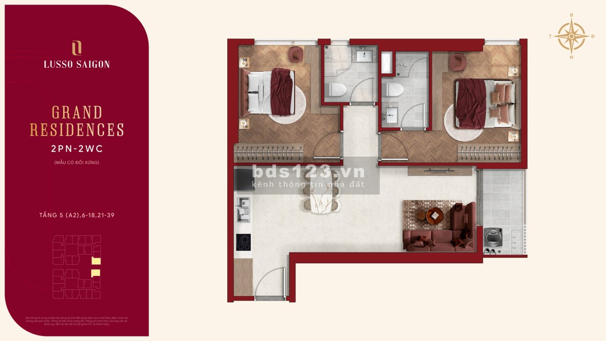 Chính thức mở bán Căn hộ LUSSO SAIGON - Ưu đãi hỗ trợ lên…