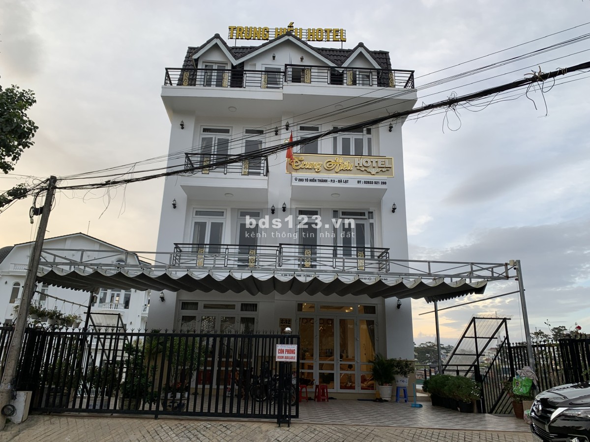KHÁCH SẠN TRUNG TÂM ĐÀ LẠT, 252m2, 24 PHÒNG (CHÍNH CHỦ)