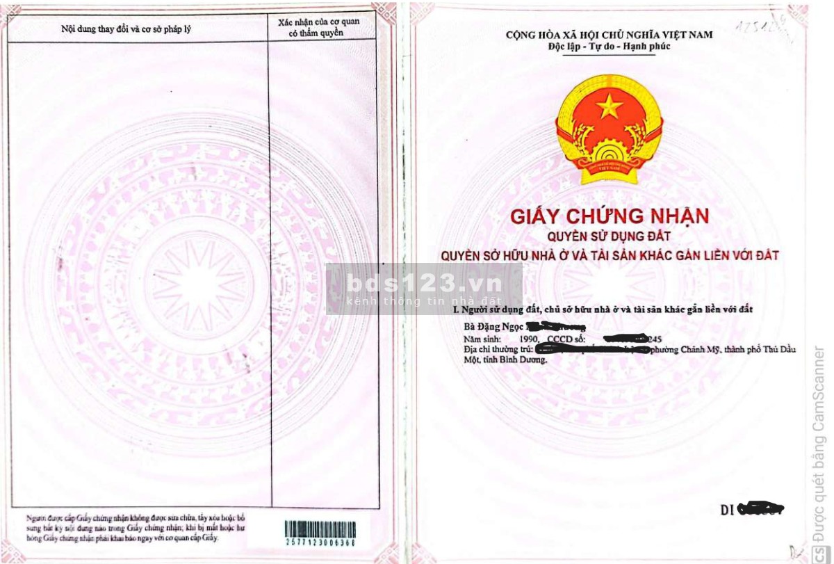 Cơ hội sở hữu nhà phố hiện đại – ngay trung tâm P.Chánh…