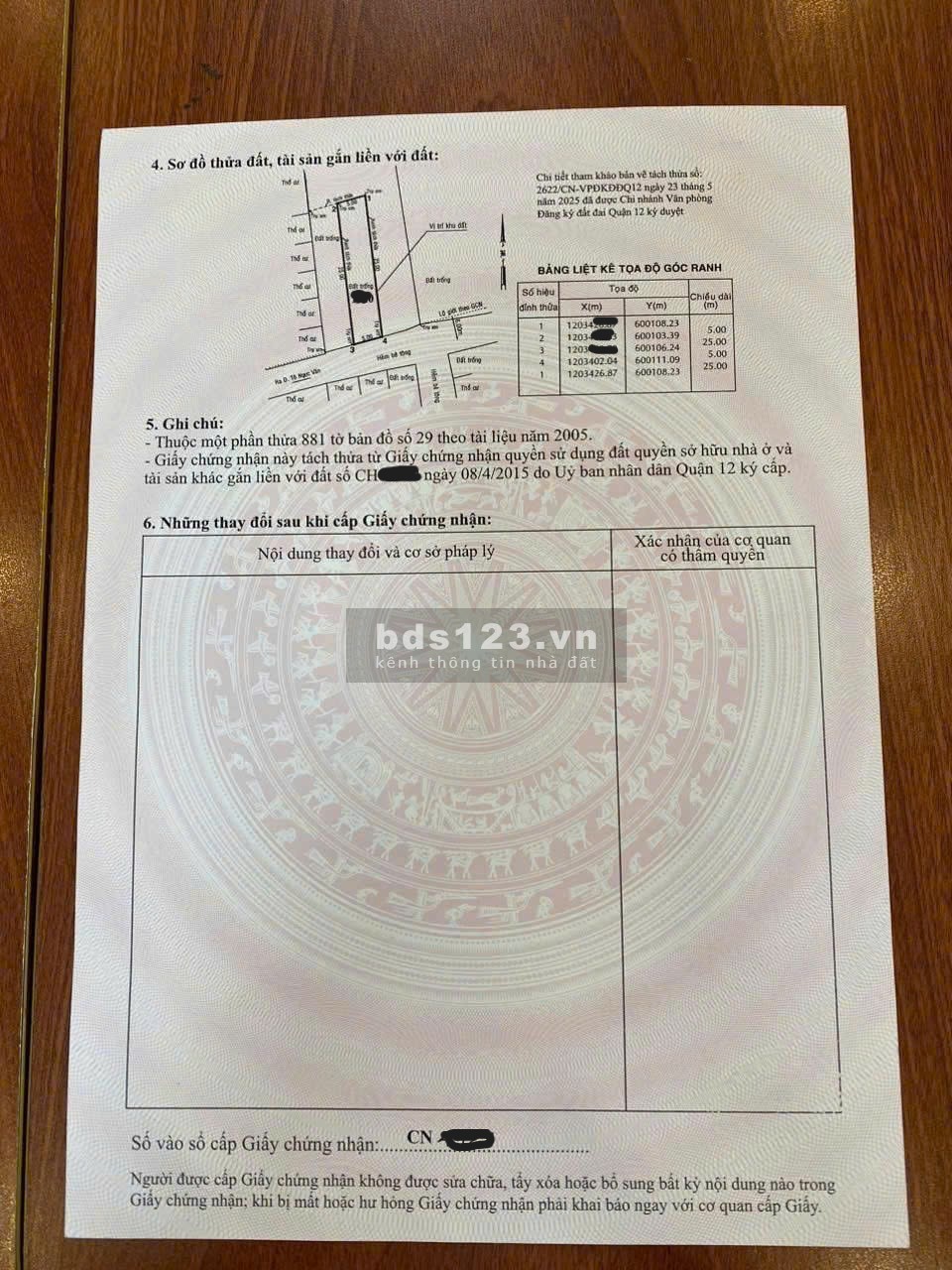 Kiến trúc hiện đại: Nhà phố 4 tầng 125m² Thạnh Xuân - Sang…