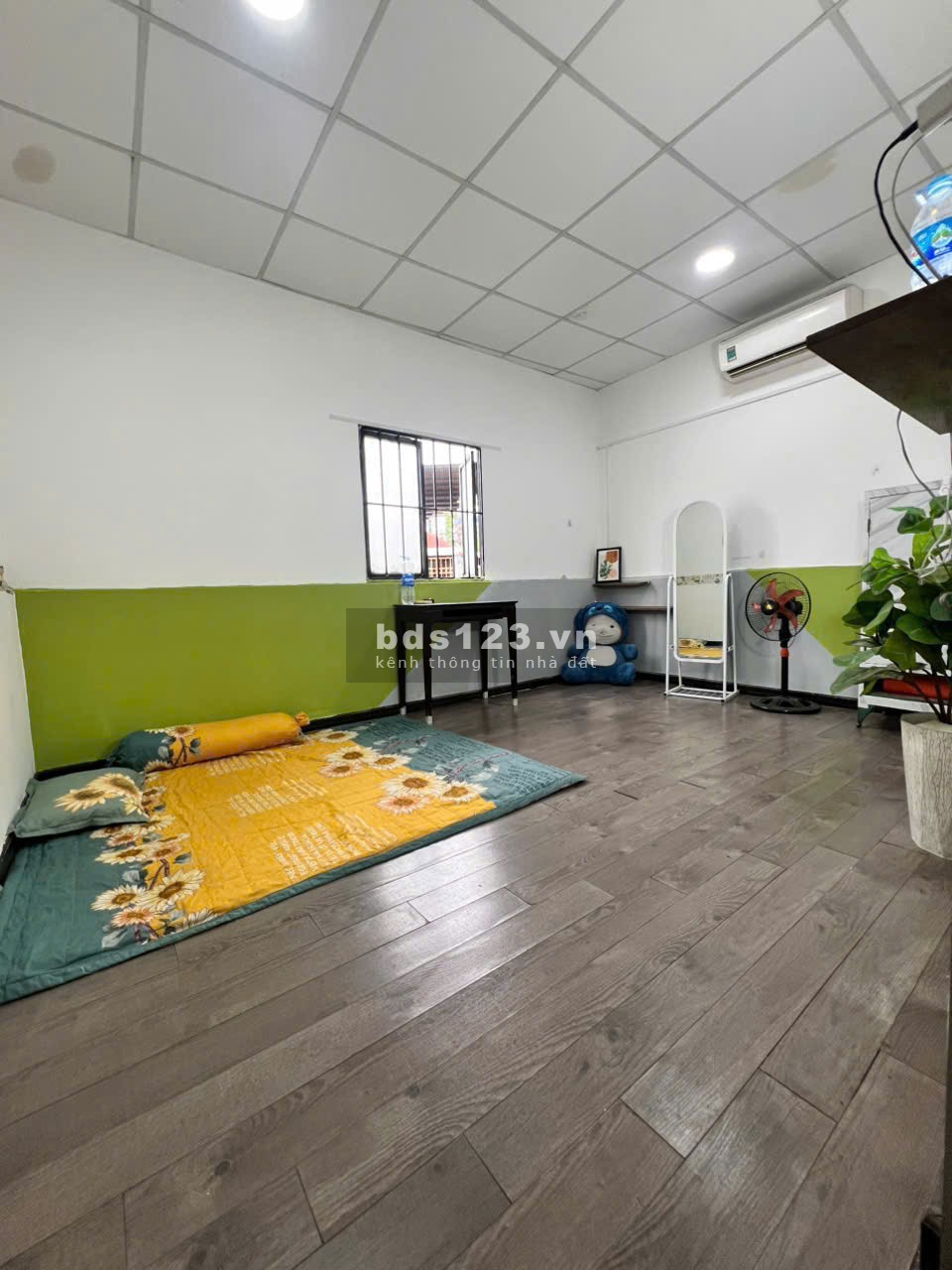 Phòng 22m2 ngay ngã tư Bảy Hiền có máy lạnh, giờ giấc tự do cho thuê 3,5tr/th,