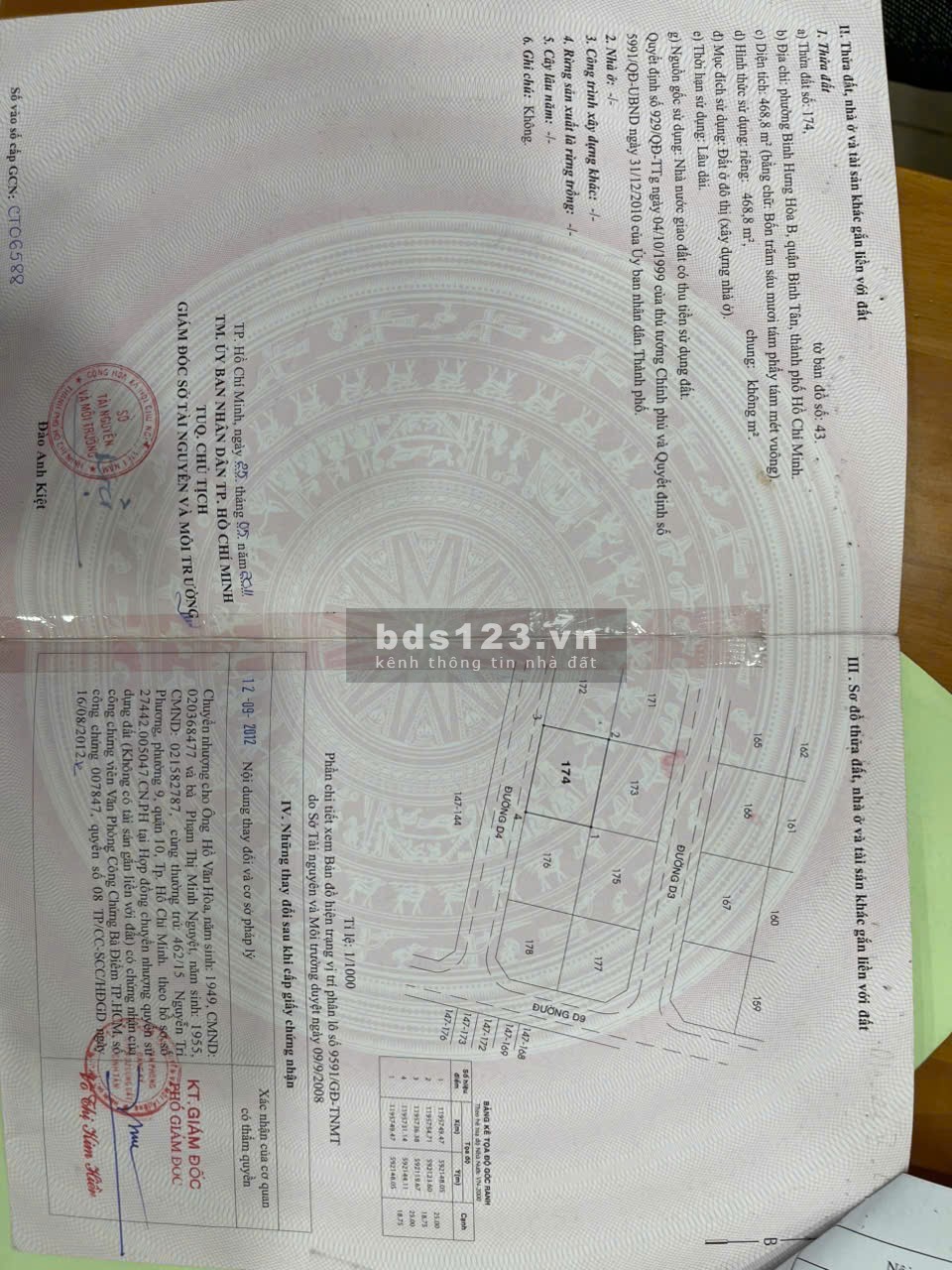 Bán lô đất 500m2 ĐS 14B trên đất có nhà 2 lầu + 1 nhà C4 & 20…