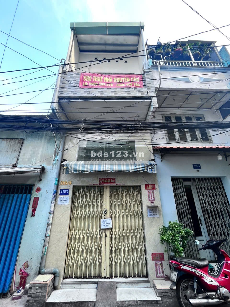 Cho thuê nhà nguyên căn hẻm ô tô Lò Siêu–Lãnh Binh Thăng Q11