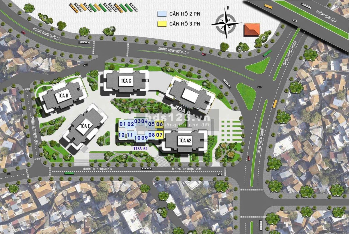 Bán căn hộ 2n2vs Tecco Elite Thái Nguyên giá nhỉnh 1.9 tỉ