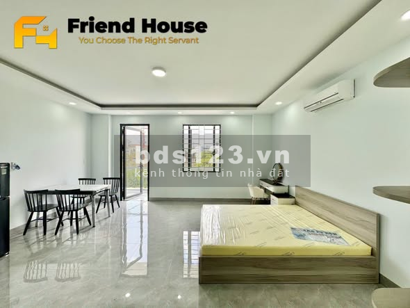 Studio ban công lớn 30-35m2, full nội thất, P.6 Gò Vấp
