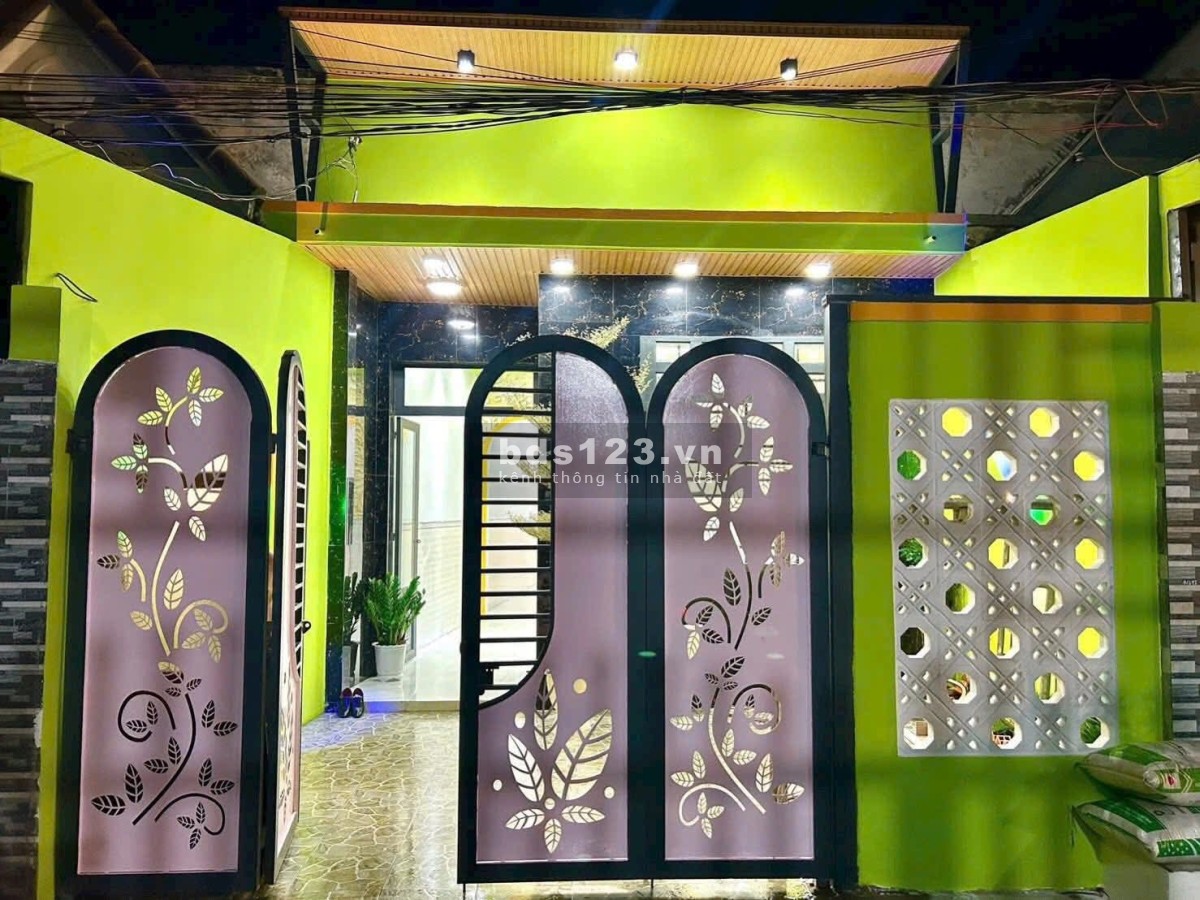 1 tỷ 250 – nhà 1 lầu, hẻm nhỏ thông QL50 chỉ hơn 10phút…