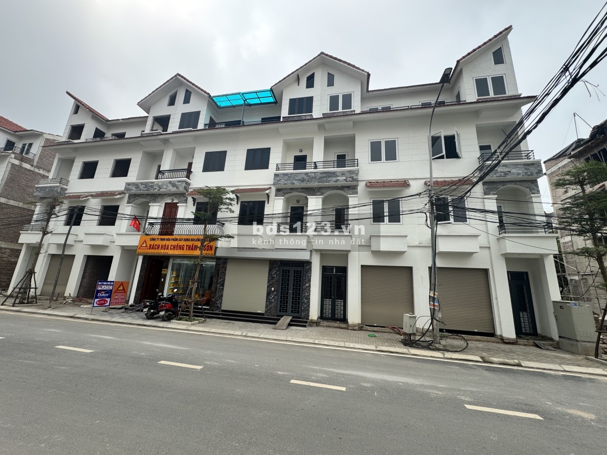 Bán LK B19 KĐT Cienco5 Hoài Đức - 75m2 MT 5m - xây thô 5 tầng -…