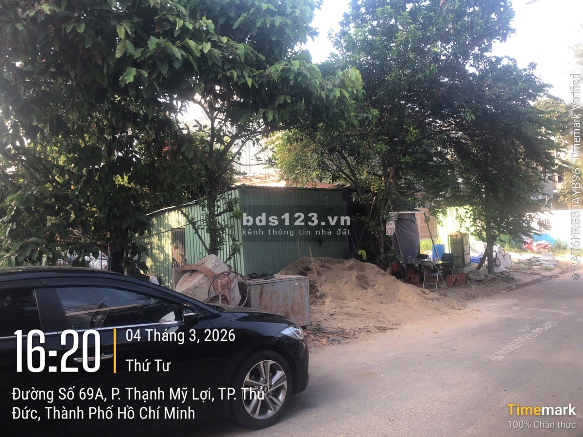 Bán đất biệt thự KDC dự án Huy Hoàng, đường 69A, phường…