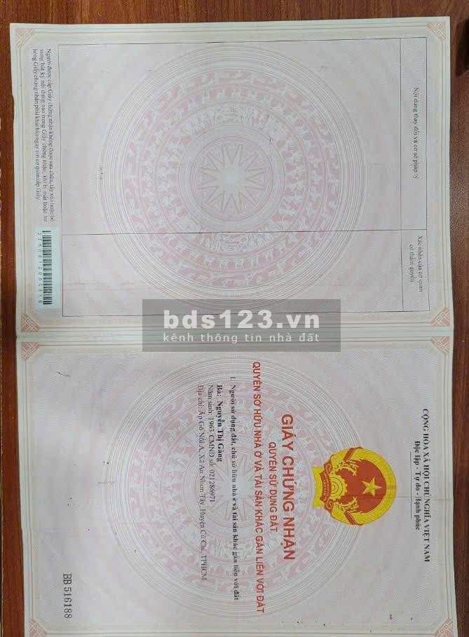 Chính chủ hạ giá bán gấp nhà Vườn Mặt tiền An Nhơn Tây -…