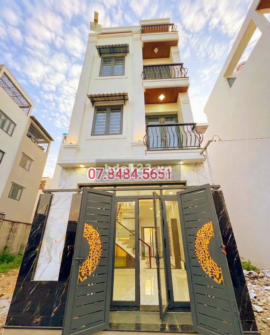 BÁN NHÀ MỚI XÂY 4 TẦNG -SÁT LÊ TRỌNG TẤN, AEON MALL - 55M2 -…