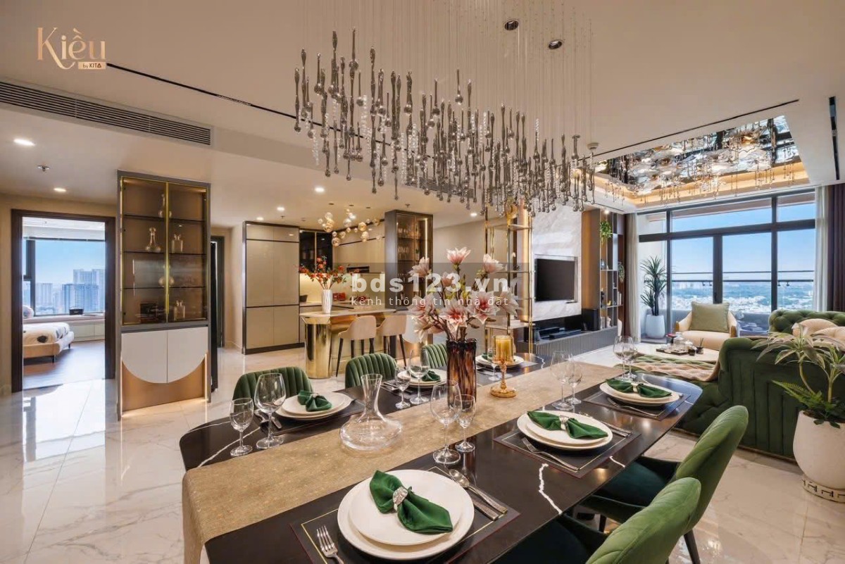 Căn Hộ 3PN Kiều By Kita - 132m² - Mặt Tiền Trần Hưng Đạo Q5 - Nhận Nhà Ngay Chỉ 40%