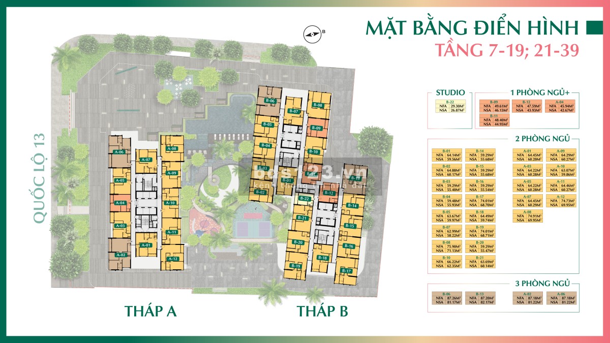 Căn 3PN Mặt tiền QL13 nút giao Vĩnh Phú 10 ngay trạm ga Metro C12…