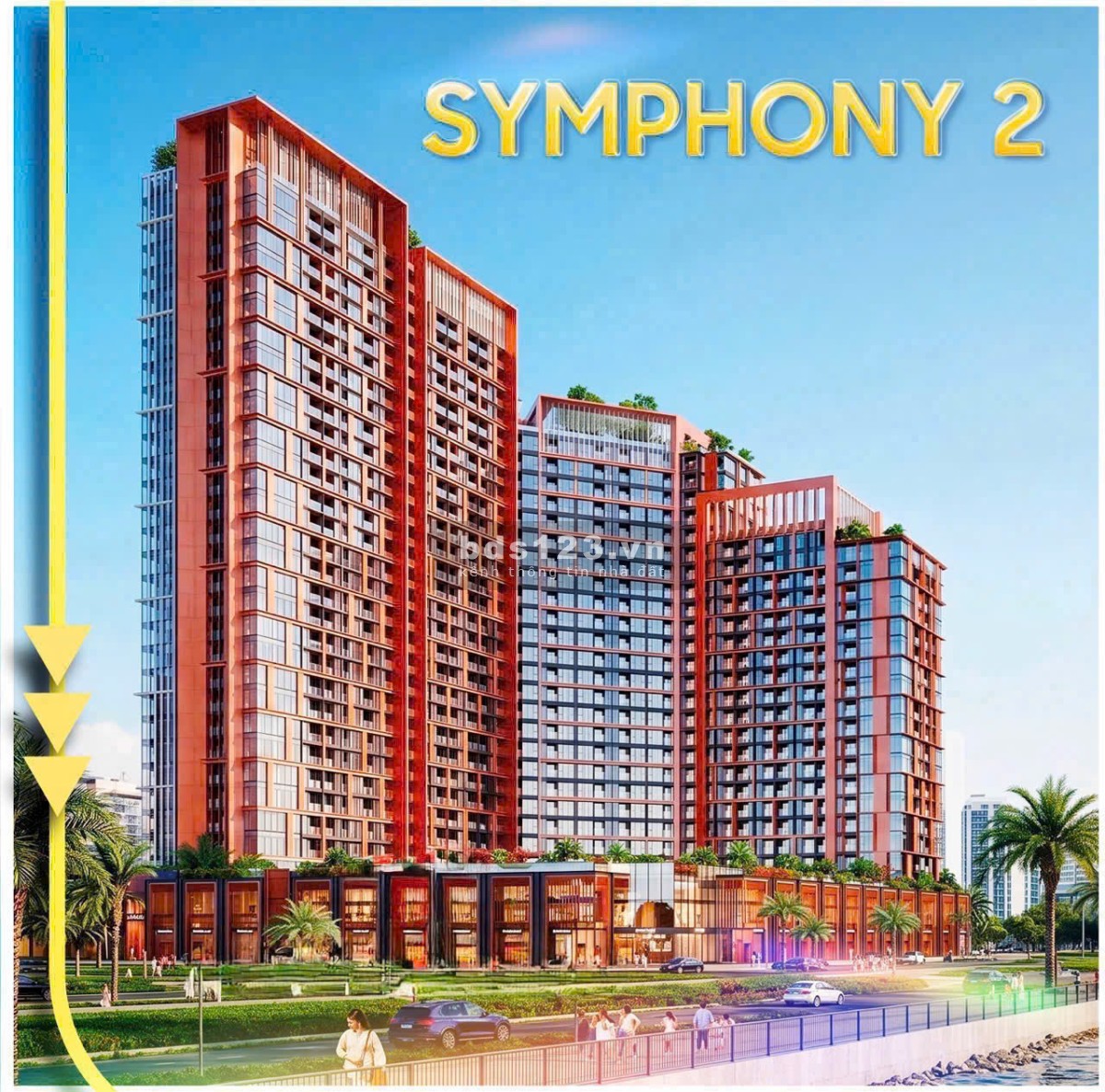 Nhận chọn căn ngoại giao dự án Symphony 5 view pháo hoa trực…