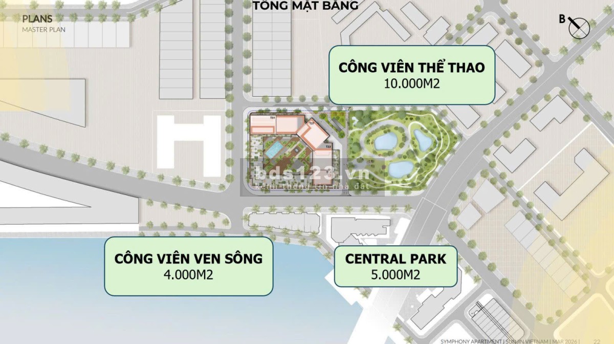 Nhận chọn căn ngoại giao dự án Symphony 5 view pháo hoa trực…