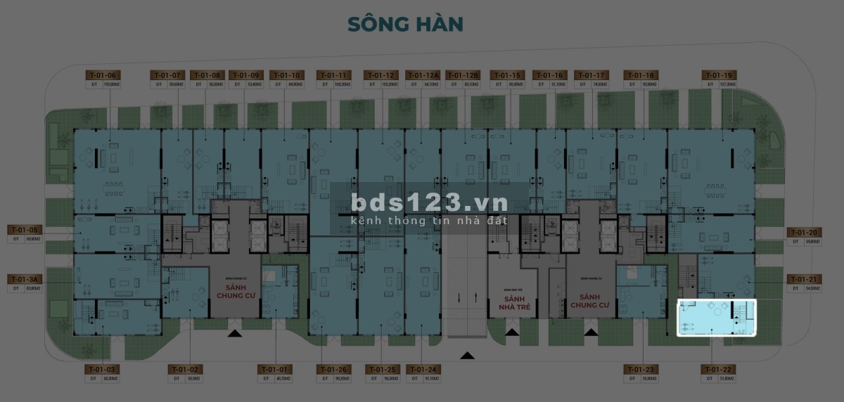 Chính chủ cắt lỗ căn góc T01-22 Shophouse Khối đế Sun Ponte…