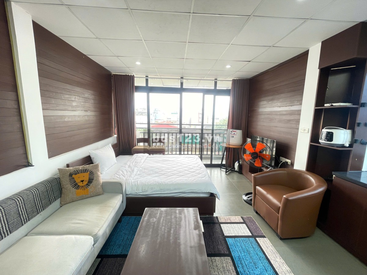 Cho thuê căn hộ đầy đủ nội thất tầng cao giá 9tr/ tháng…