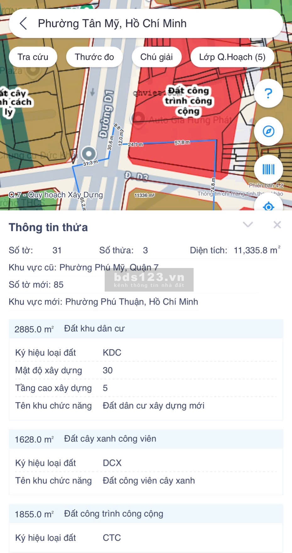 Bán đất góc 2 mặt tiền nguyễn lương bằng quận 7