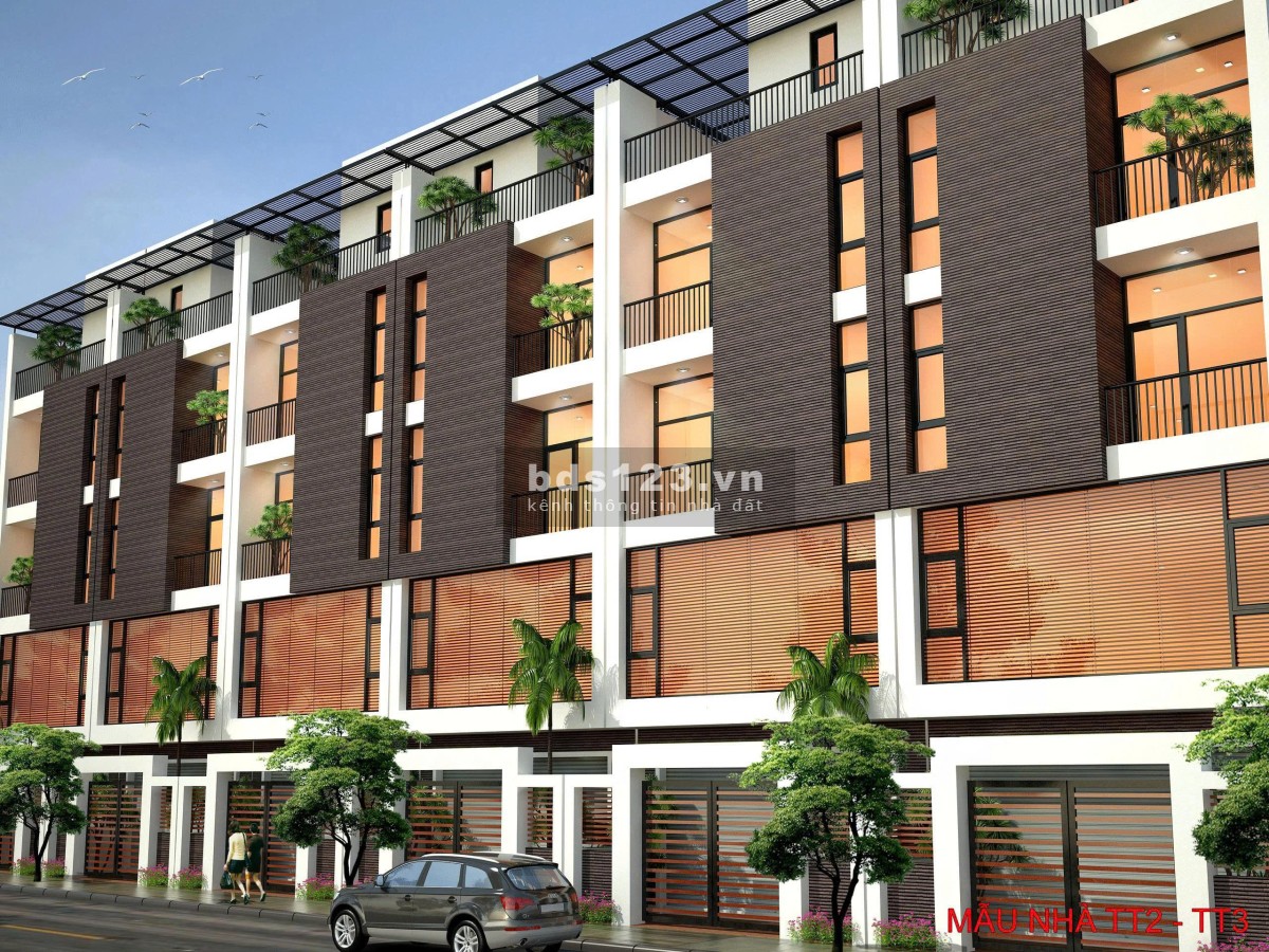 Bán liền kề 5PN, 4WC ở ngõ 61 Lạc Trung, 370 triệu/m2, 81.32m2…