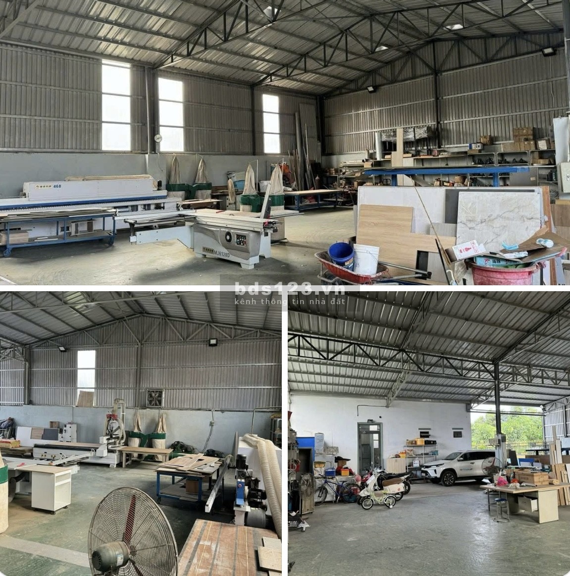 Cho thuê kho xưởng 700m2, 1000m2, 1200m2, 1600m2, 2000m2 gần Ngã tư…