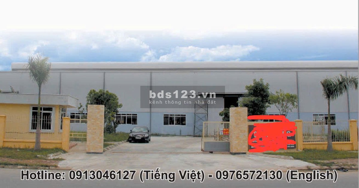 Cho thuê 2.800m2 kho, xưởng tịa khu CN Đồng Văn 2, Duy Tiên, Hà…