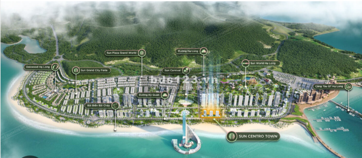Sun Centro Town Hạ Long – Vị trí vàng, tầm nhìn triệu đô