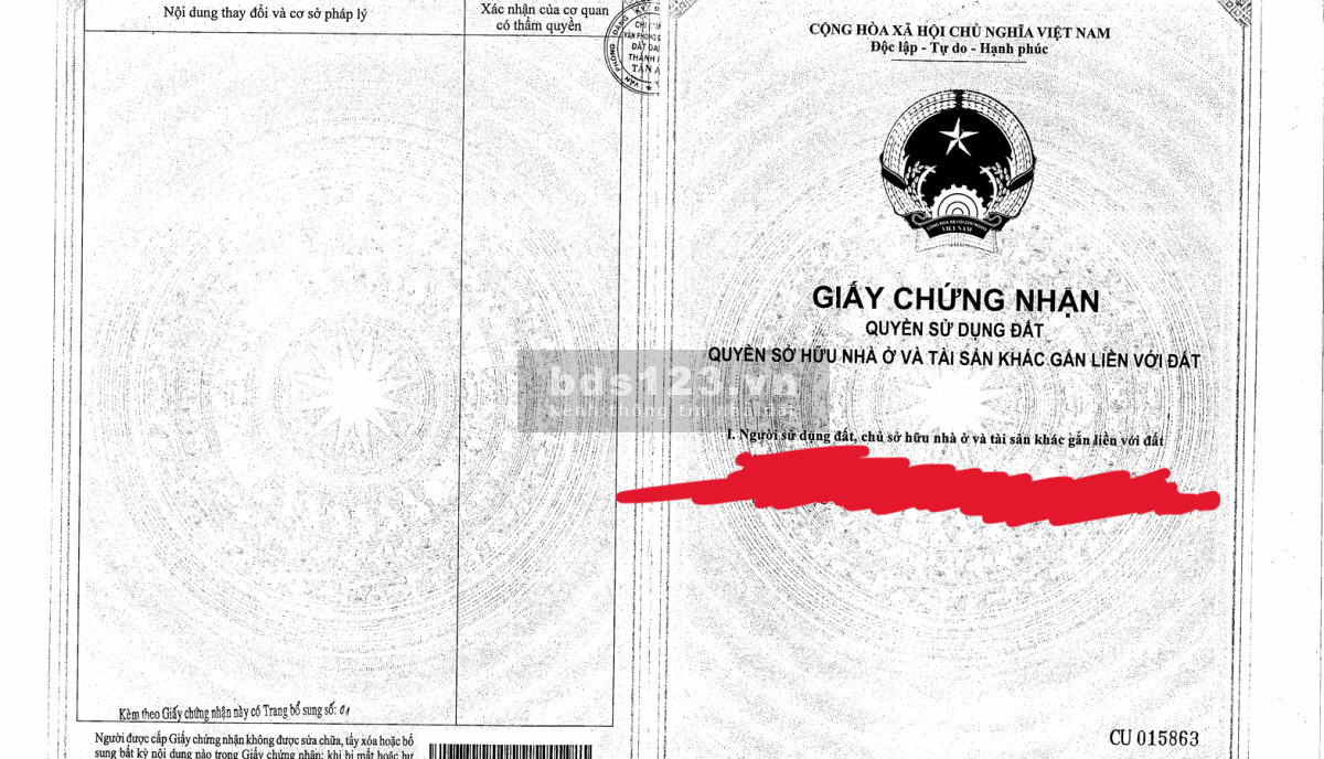 QSDĐ và TS gắn liền với đất tại thửa đất số: 1793, tờ…
