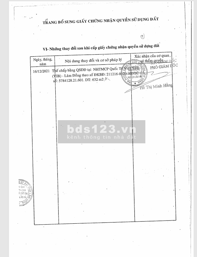 QSDĐ số 424, 425, 416 TBĐ : 8, TT.Nam Ban, H.Lâm Hà, T.Lâm Đồng…