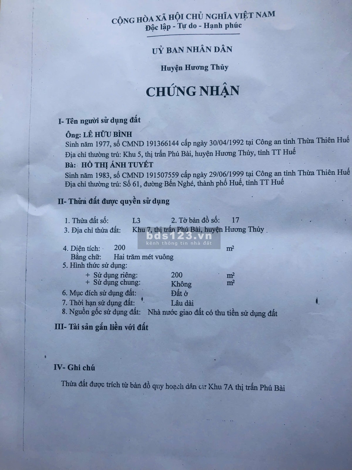 Bán lô đất đường số 7 Nguyễn Đăng Sở thuộc KQH Nguyễn…