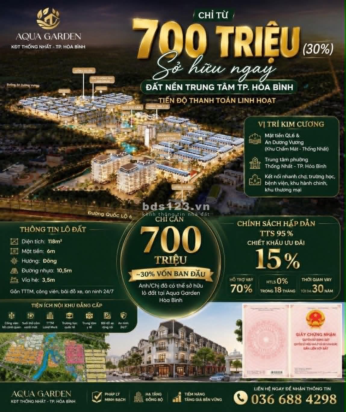 AQUA GARDEN – Khu đô thị sinh thái bên mặt nước