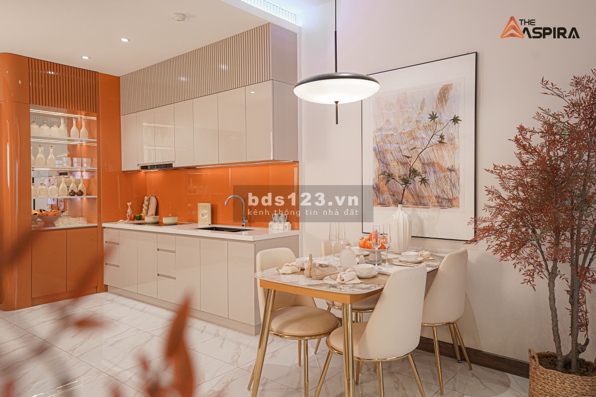 Bán căn hộ The Aspira 2 phòng ngủ 2 WC, tiện ích đa dạng, chỉ với 840 triệu