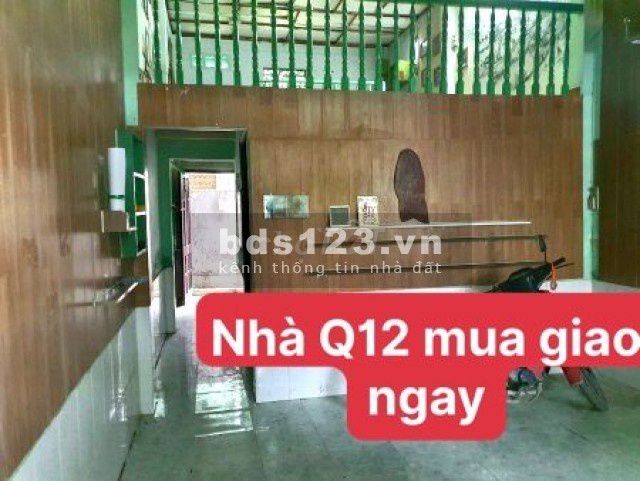 Nhà bán SHR chính chủ hẻm 971/3A An Phú Đông Q12, sát Gò Vấp