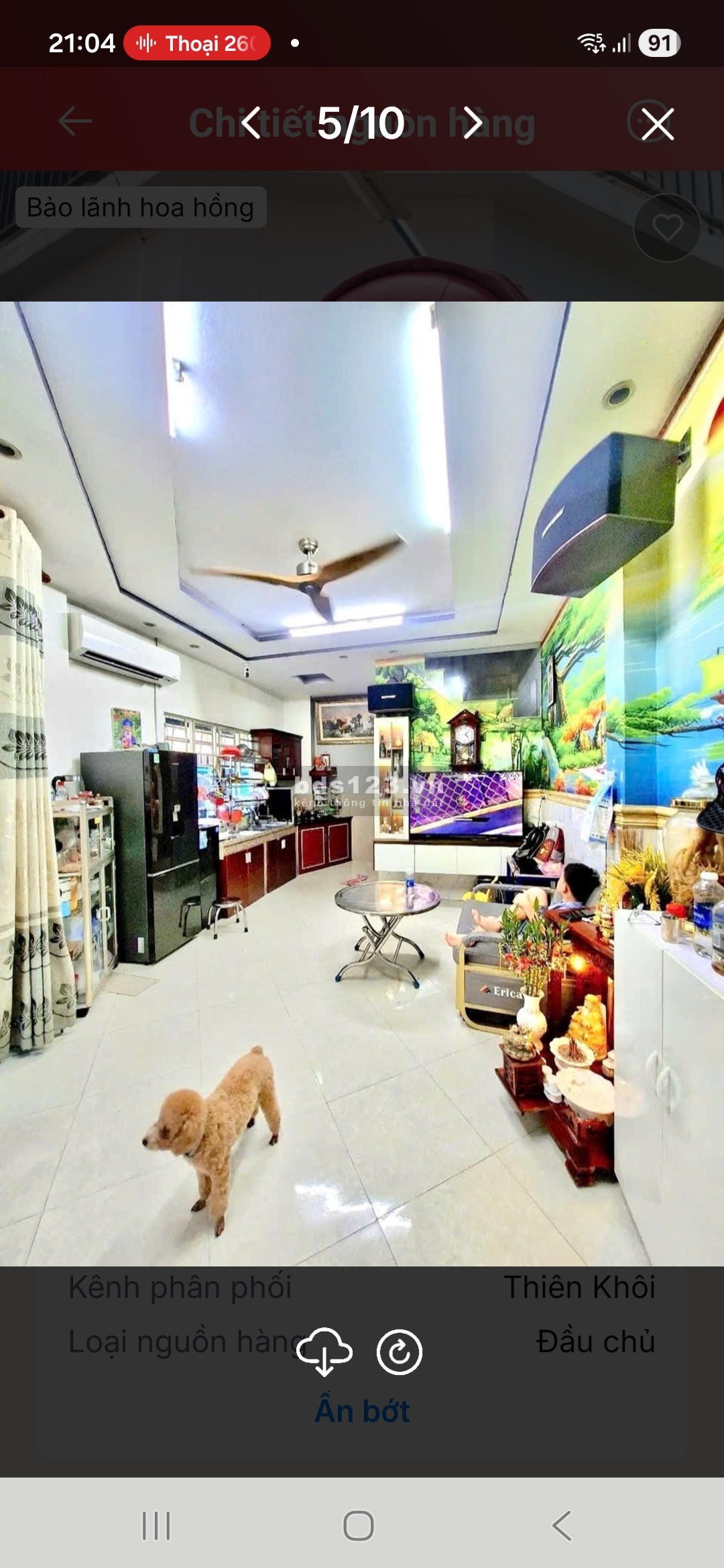 Bán nhà hẻm 2070 Huỳnh Tấn Phát Nhà Bè