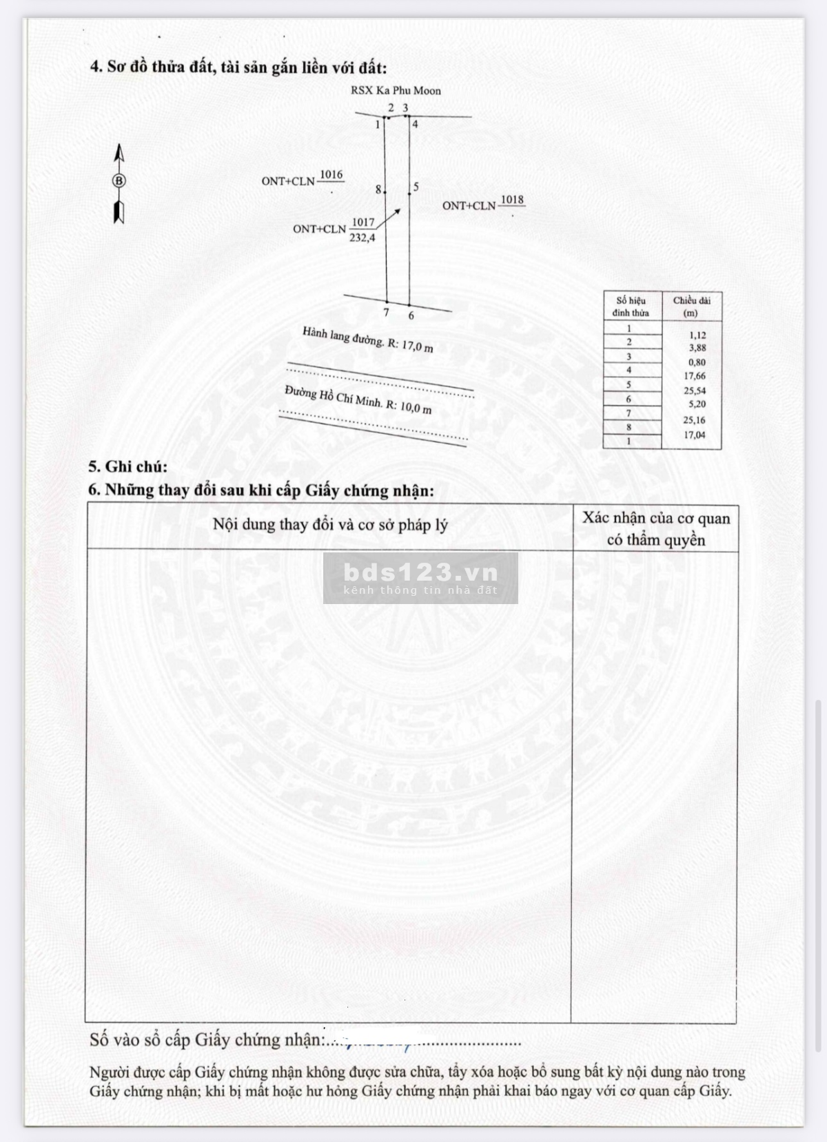 350 triệu - 232 mét đất mặt tiền Quốc lộ 14B - Nam Giang - Đà Nẵng
