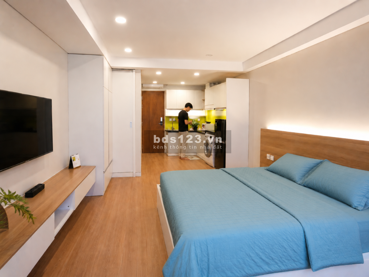 Studio full đồ 30m² – 2 phút ra Hồ Tây – chỉ 7 triệu/tháng