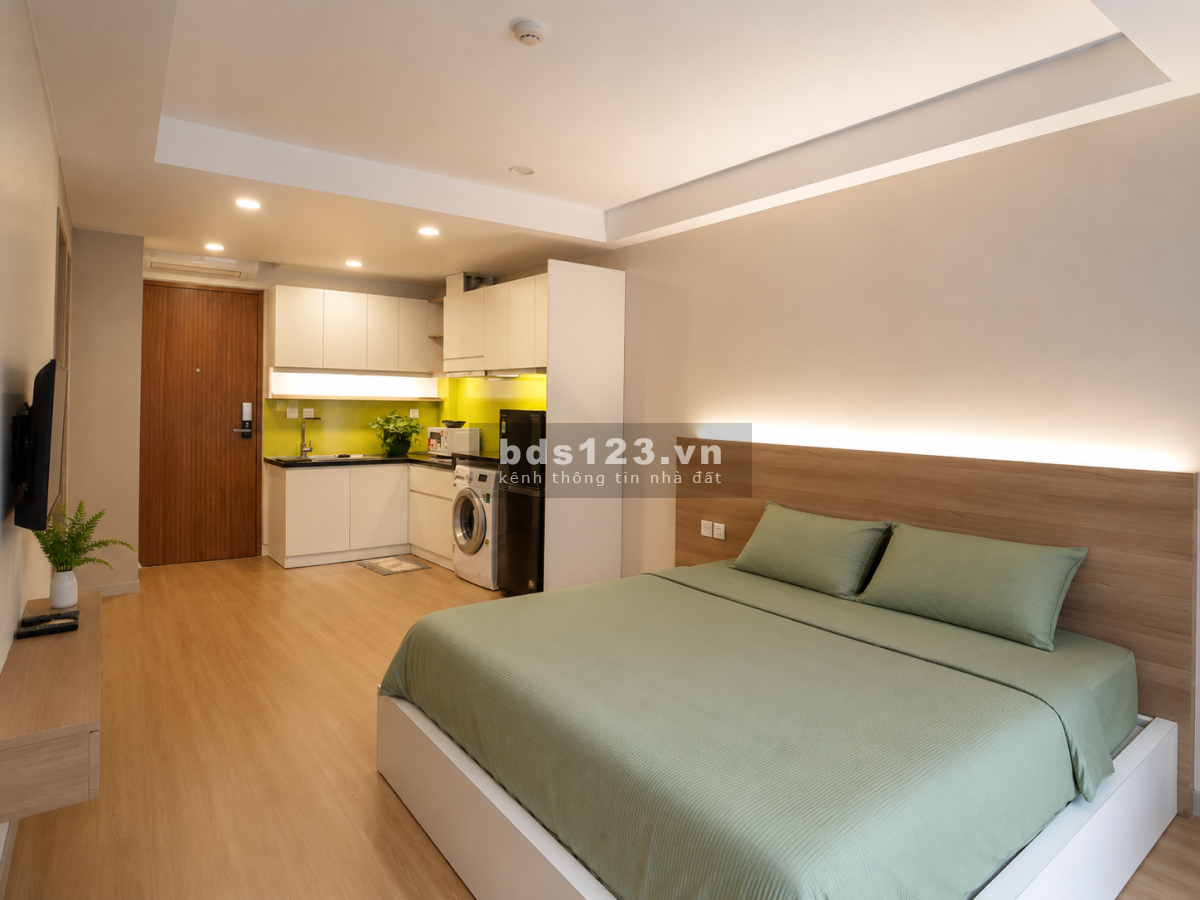 Cho thuê studio full nội thất 2 phút ra Hồ Tây, 282 Lạc Long…