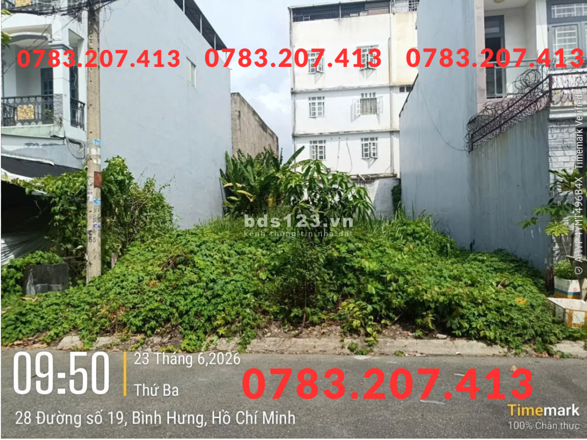 Cần bán gấp đất ngay KDC Bình Hưng ngay BXQ8 - QL50
