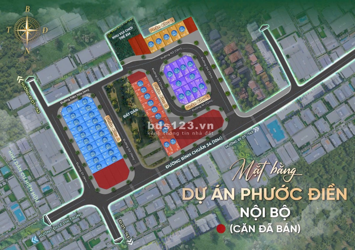 ️ Nhà Phố Tân Châu Âu Trung Tâm Thuận An – Sổ Hồng Riêng – Giá Từ 5 Tỷ