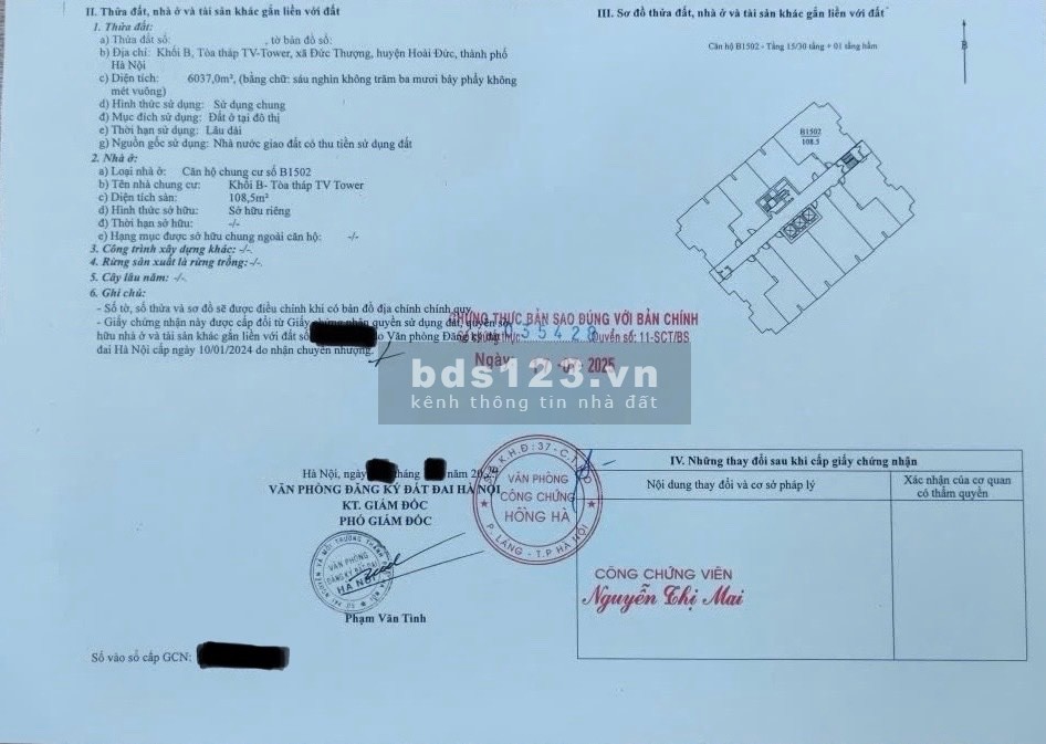 Chính chủ bán căn góc 108,5m2 có 3PN, 2VS khối B Tân Việt - giá…