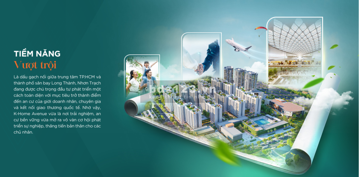BÁN CĂN HỘ NHÀ Ở XÃ HỘI K-HOME AVENUE NHƠN TRẠCH – ĐỒNG NAI