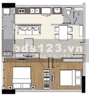 Chính chủ cho thuê căn hộ 2PN Florita Quận 7- Tầng 11, View sông - Mới sơn - Chỉ 13,5 triệu/tháng