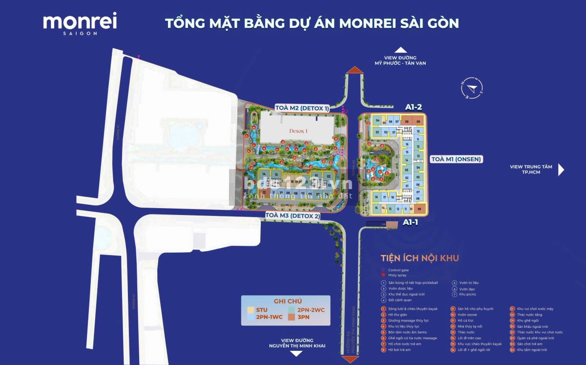 Bán Studio 35m2 Monrei Sài Gòn view bể bơi. Giá 1.950 tỷ HTLS 0%