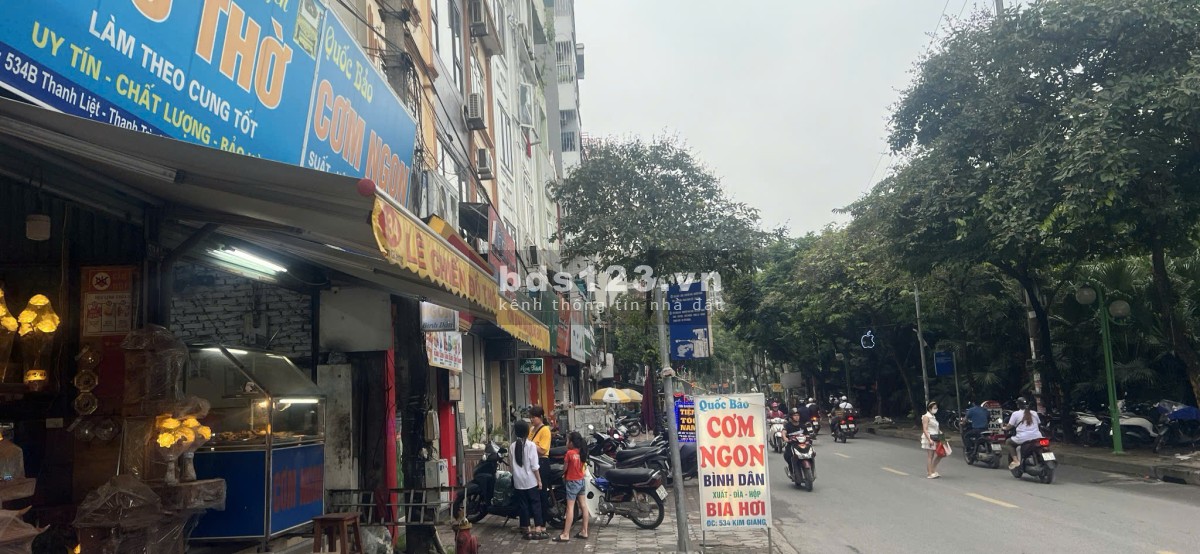 Bán nhà lô góc 62m2, mặt tiền 4,5m gần cầu Lủ mặt phố Kim…