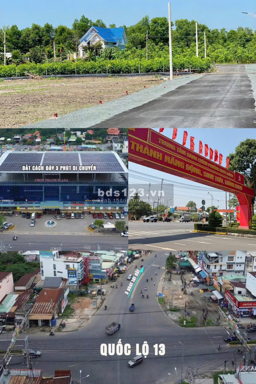 Bán lô đất liền kề nhà dân, cách trung tâm thương mại Chơn…