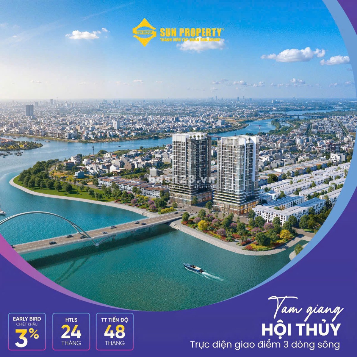 Sống Giữa Không Gian Ven Sông – Tận Hưởng Chuẩn Mực Mới Cùng S-LIGHT Tower