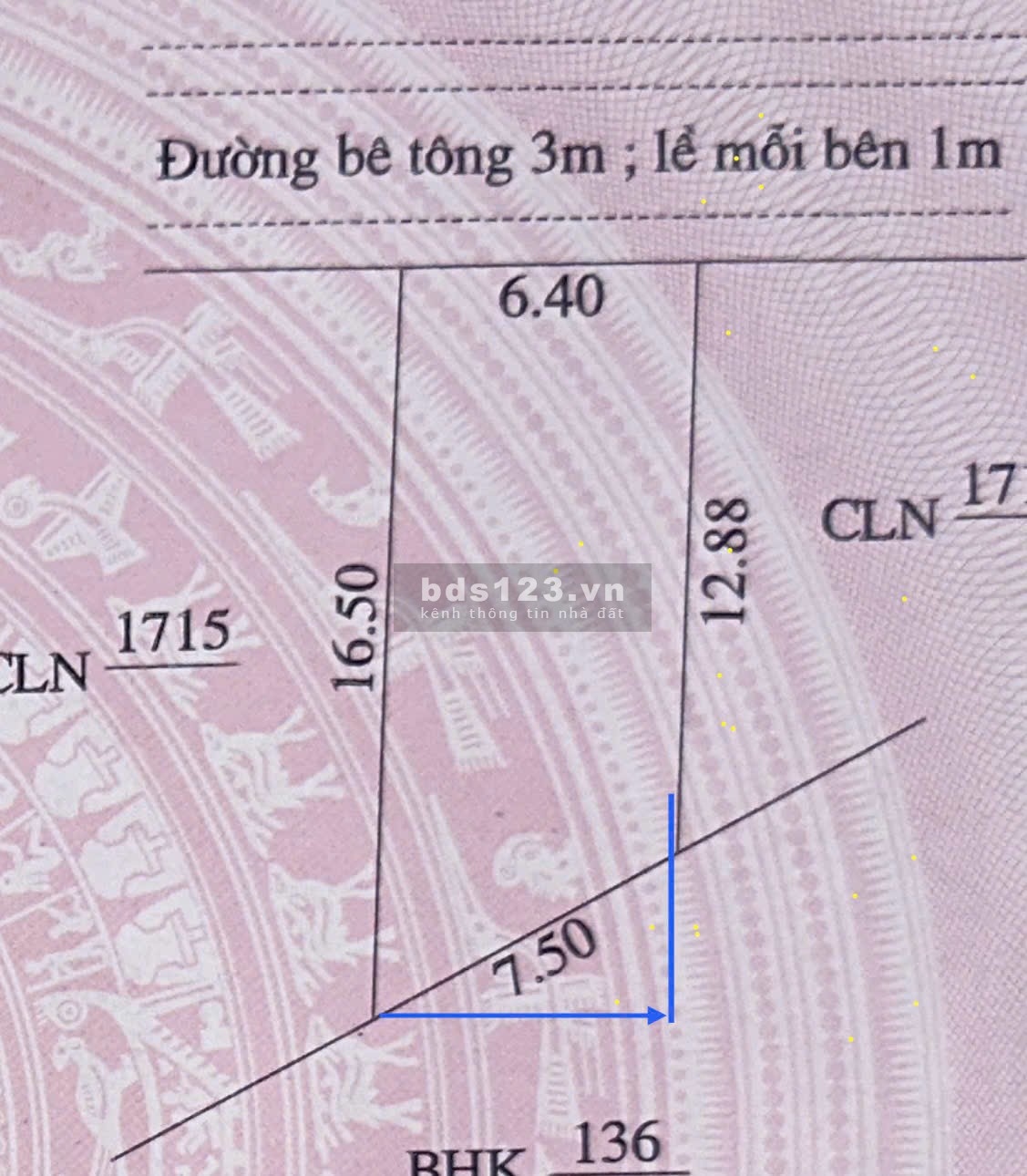 645 triệu - đất trung tâm phường Đại Lộc - TP Đà Nẵng