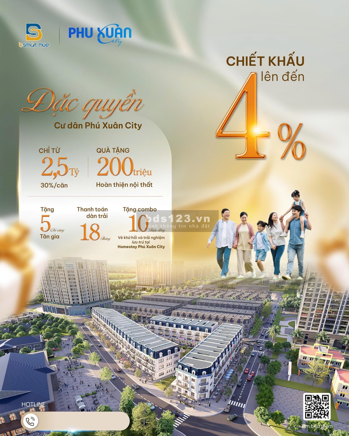 PHÚ XUÂN CITY TÂM ĐIỂM ĐẦU TƯ & KINH DOANH TẠI TRUNG TÂM TP. HUẾ