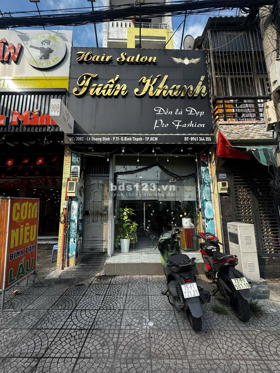 Cho thuê mặt bằng Lê Quang Định, Bình Thạnh. 18tr/ tháng